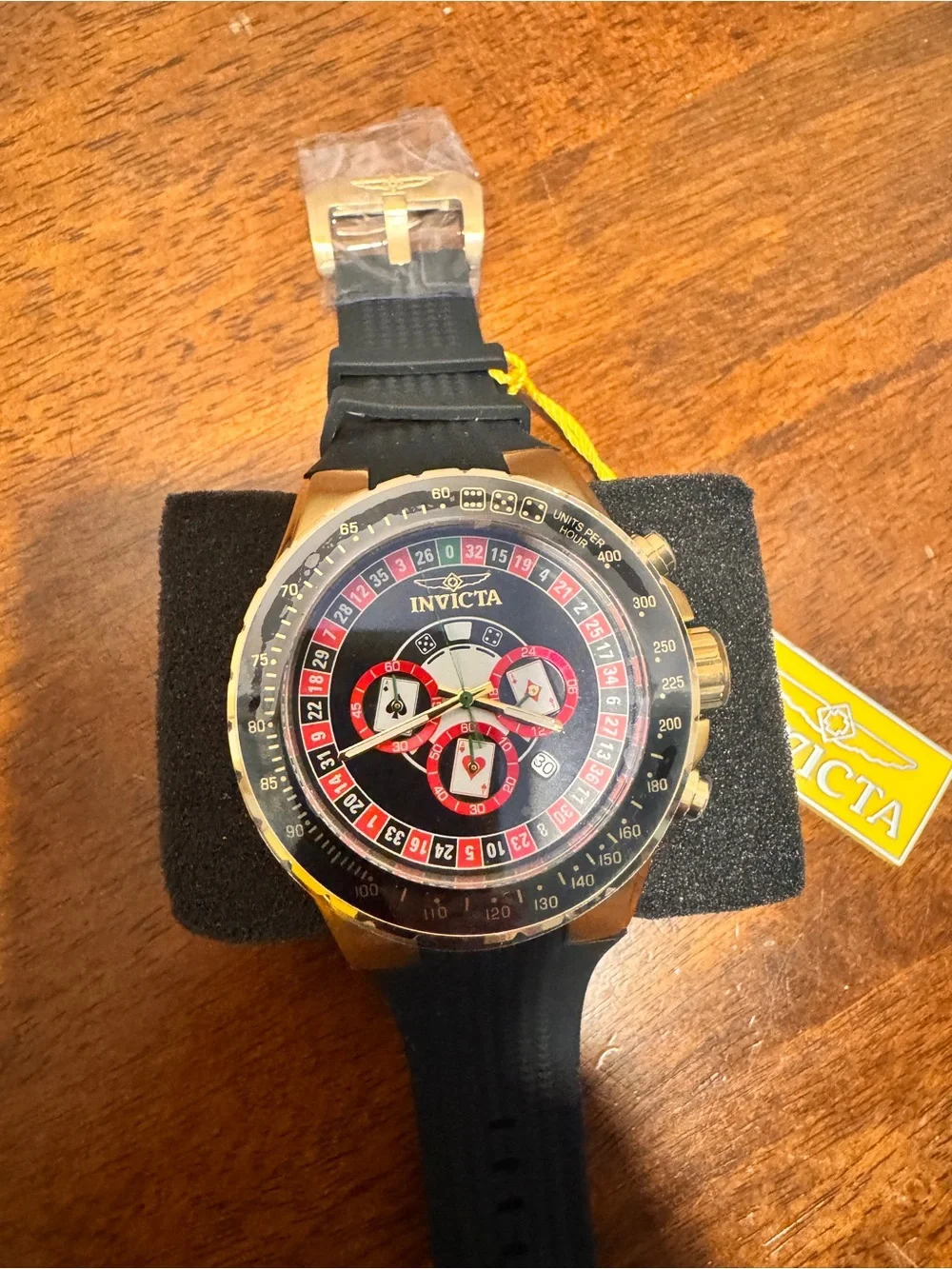 Invicta Aviator Monte Carlo Men's Watch - 50mm. Black (49851) New In Box